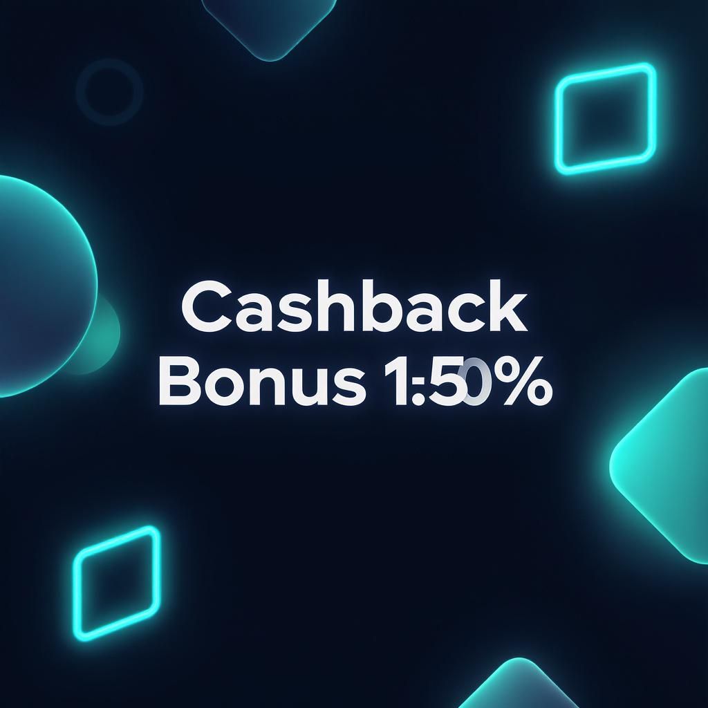 Cashback Bonus 10-15%